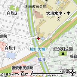 神奈川県藤沢市大鋸1374周辺の地図