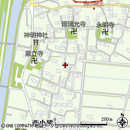 岐阜県羽島市小熊町西小熊1526-1周辺の地図
