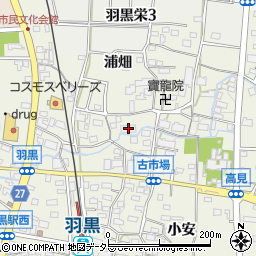 愛知県犬山市羽黒鳳町81周辺の地図