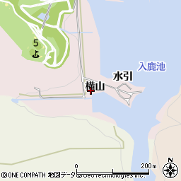 愛知県犬山市今井横山周辺の地図
