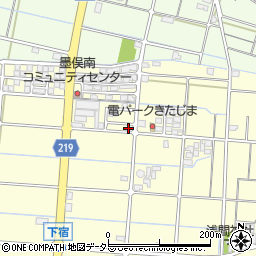 岐阜県大垣市墨俣町下宿660-4周辺の地図