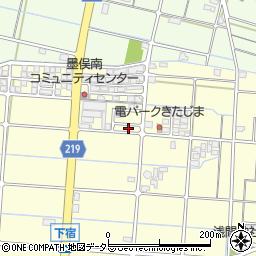 岐阜県大垣市墨俣町下宿660-5周辺の地図