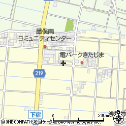 岐阜県大垣市墨俣町下宿660-6周辺の地図