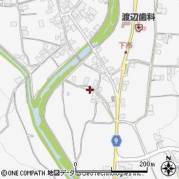 京都府綾部市物部町東中磧16周辺の地図