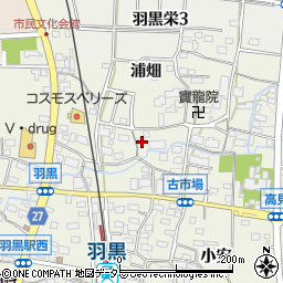愛知県犬山市羽黒鳳町93周辺の地図