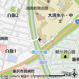 神奈川県藤沢市大鋸1377-3周辺の地図