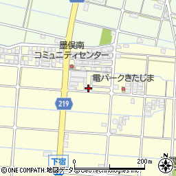 岐阜県大垣市墨俣町下宿660-15周辺の地図