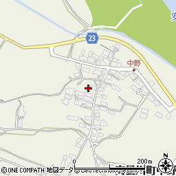 滋賀県高島市安曇川町中野318周辺の地図