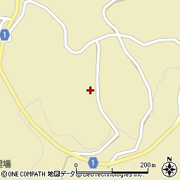 長野県泰阜村（下伊那郡）田本周辺の地図