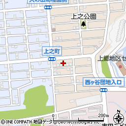 神奈川県横浜市栄区上之町51周辺の地図