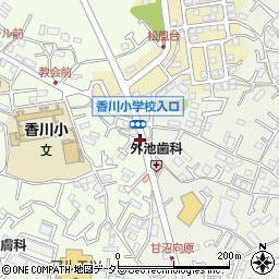 香川小入口周辺の地図