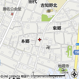 愛知県江南市勝佐町本郷131周辺の地図