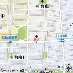 神奈川県横浜市栄区桂台東15周辺の地図