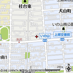 神奈川県横浜市栄区桂台東16周辺の地図