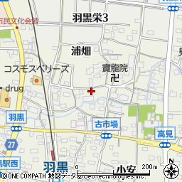 愛知県犬山市羽黒鳳町82周辺の地図