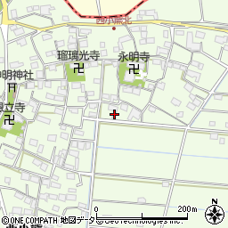 岐阜県羽島市小熊町西小熊1305周辺の地図