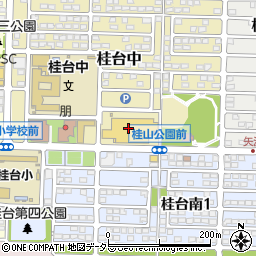 サンドラッグ桂台店周辺の地図