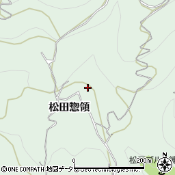 神奈川県足柄上郡松田町松田惣領周辺の地図