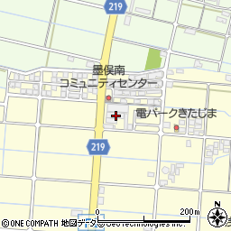 岐阜県大垣市墨俣町下宿657周辺の地図