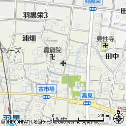 愛知県犬山市羽黒鳳町40周辺の地図
