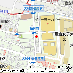 スズキ自販神奈川スズキアリーナ鎌倉周辺の地図