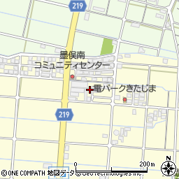 岐阜県大垣市墨俣町下宿660-13周辺の地図