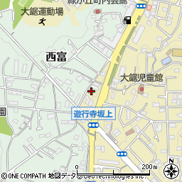 セブンイレブン藤沢大鋸店周辺の地図