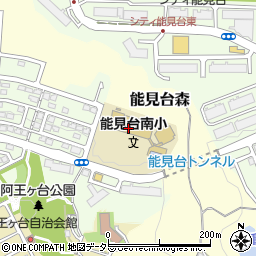 横浜市立能見台南小学校周辺の地図