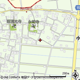 岐阜県羽島市小熊町西小熊1351周辺の地図