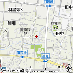 愛知県犬山市羽黒鳳町27周辺の地図