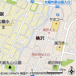 神奈川県藤沢市柄沢周辺の地図