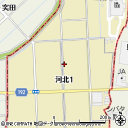 〒480-0121 愛知県丹羽郡大口町河北の地図