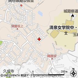 神奈川県鎌倉市城廻357周辺の地図