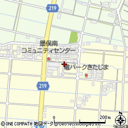 岐阜県大垣市墨俣町下宿660-11周辺の地図