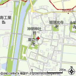 岐阜県羽島市小熊町西小熊1517周辺の地図