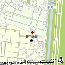 岐阜県大垣市墨俣町下宿43周辺の地図