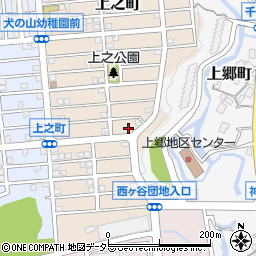 神奈川県横浜市栄区上之町48周辺の地図