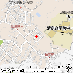 神奈川県鎌倉市城廻357-9周辺の地図