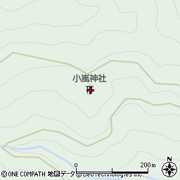 小嵐神社周辺の地図