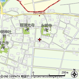 岐阜県羽島市小熊町西小熊1448周辺の地図