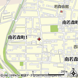 岐阜県大垣市南若森町789周辺の地図
