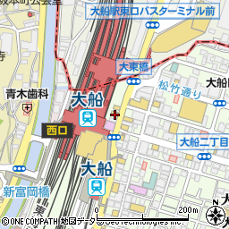 株式会社エイブル　大船店周辺の地図