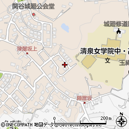 神奈川県鎌倉市城廻357-12周辺の地図