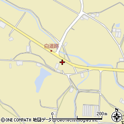京都府綾部市白道路町柳原周辺の地図