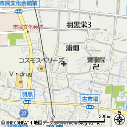 愛知県犬山市羽黒鳳町96-8周辺の地図