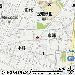 倉知養鶏場周辺の地図