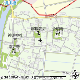 岐阜県羽島市小熊町西小熊1465周辺の地図