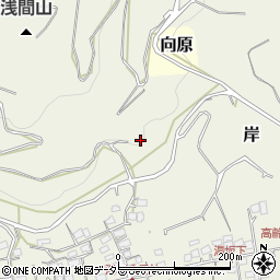 神奈川県足柄上郡山北町岸2303周辺の地図