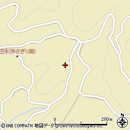 長野県下伊那郡泰阜村6970周辺の地図
