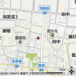 愛知県犬山市羽黒小安24周辺の地図